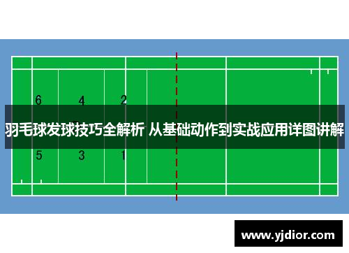 羽毛球发球技巧全解析 从基础动作到实战应用详图讲解